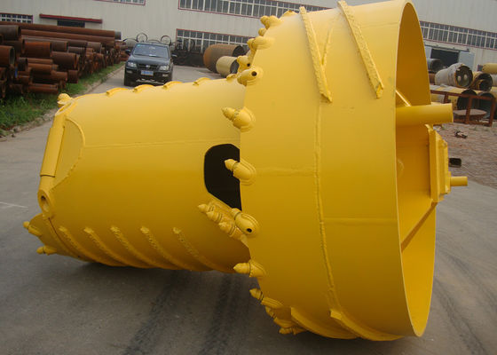 بشکه هسته هسته ای Dia300 Q345B 1500mm برای تشکیل سنگ بستر سخت